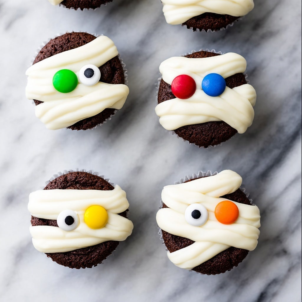Mummy Cupcakes Recipe - Recipe Image