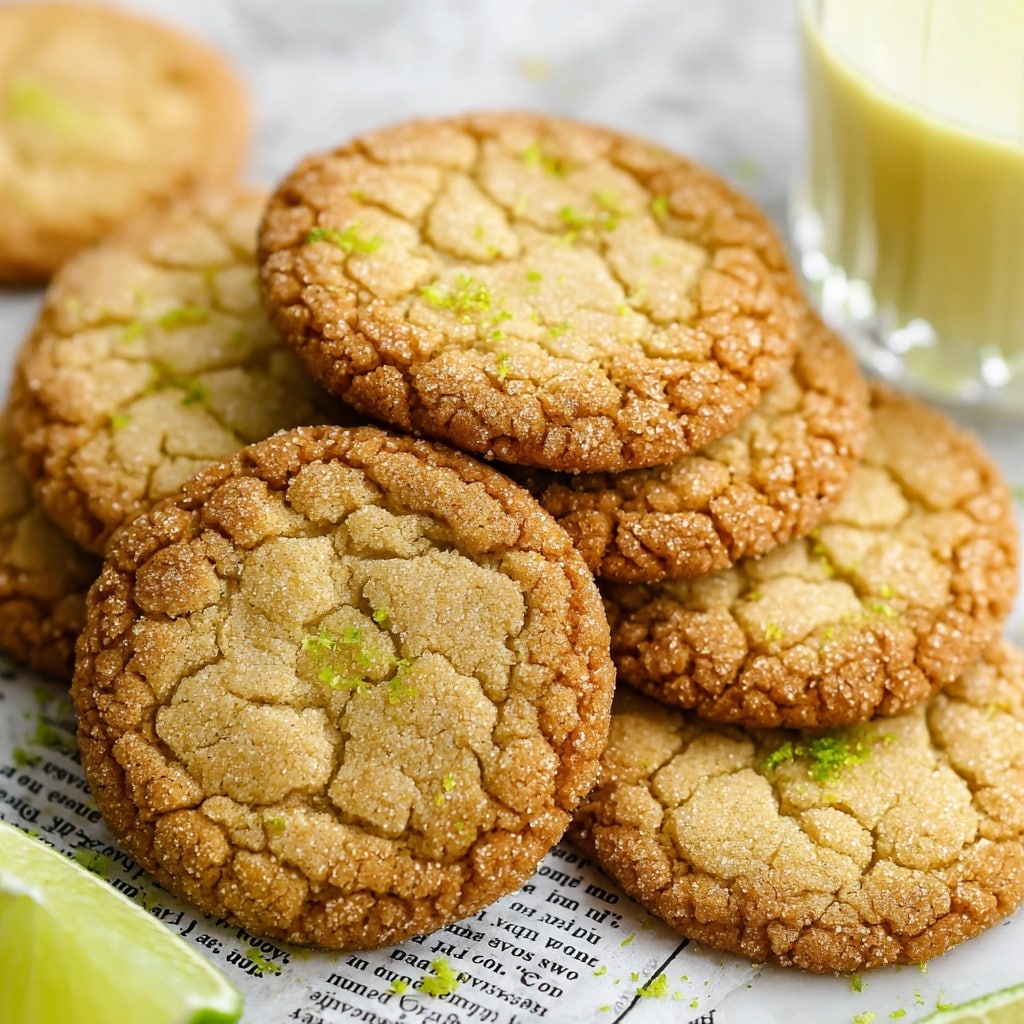 Vegan Key Lime Cookies Recipe - Recipe Image