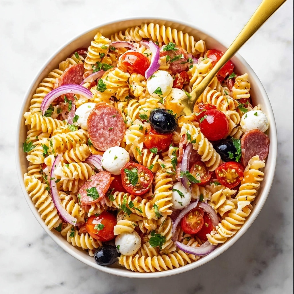Italian Pasta Salad Recipe - Recipe Image