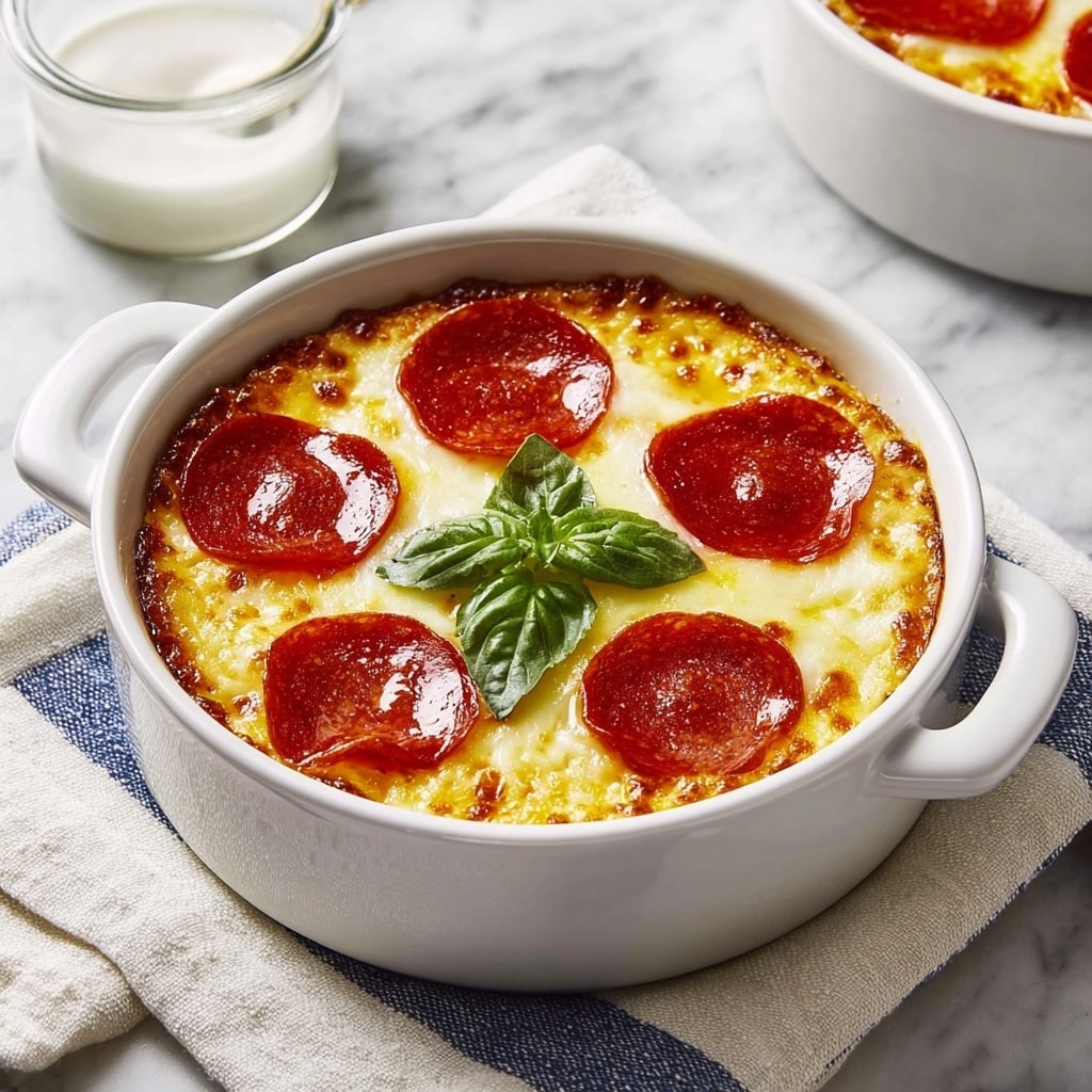Cheese Pizza Bowls Recipe - Recipe Image