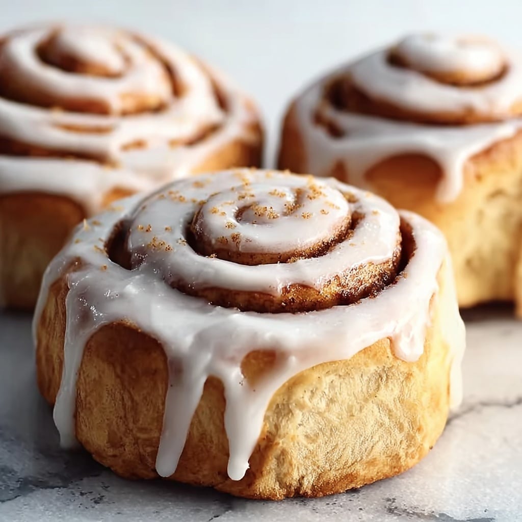 Vegan Cinnamon Rolls with Nutty Icing Recipe - Recipe Image