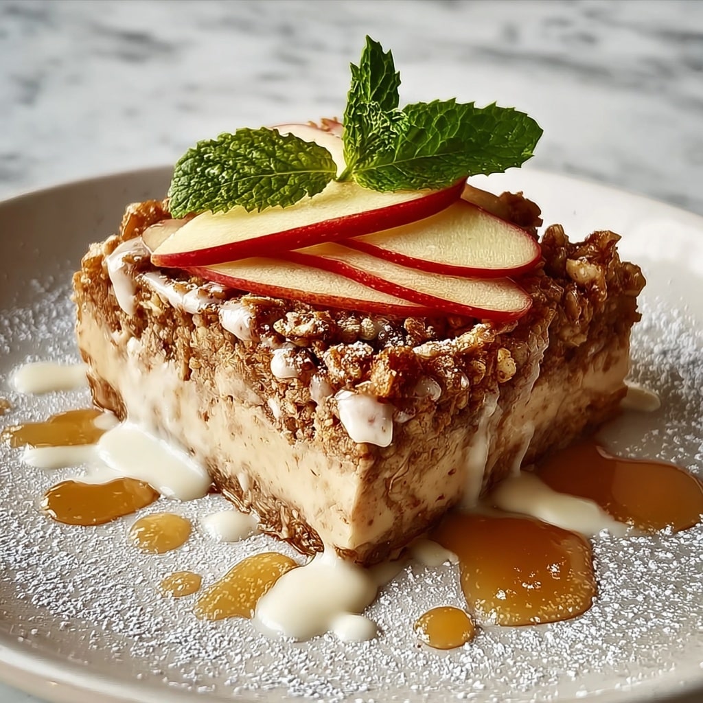 Oatmeal Apple Breakfast Bake: The Perfect Healthy Recipe - Recipe Image