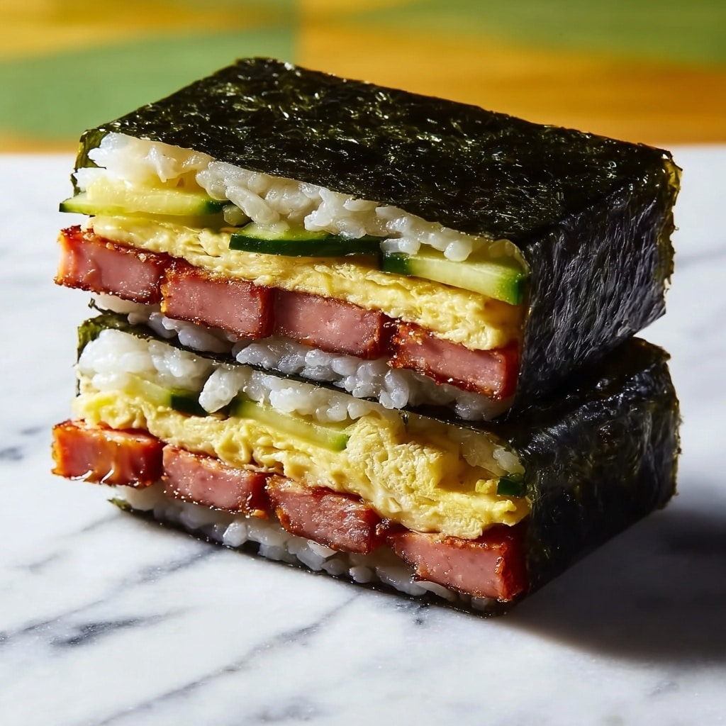 Spam Musubi Sushi Wrap Recipe - Recipe Image