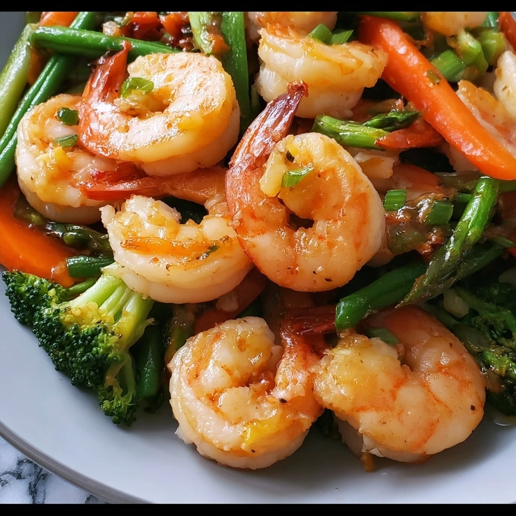 Spicy Shrimp and Vegetable Stir-Fry Recipe - Recipe Image