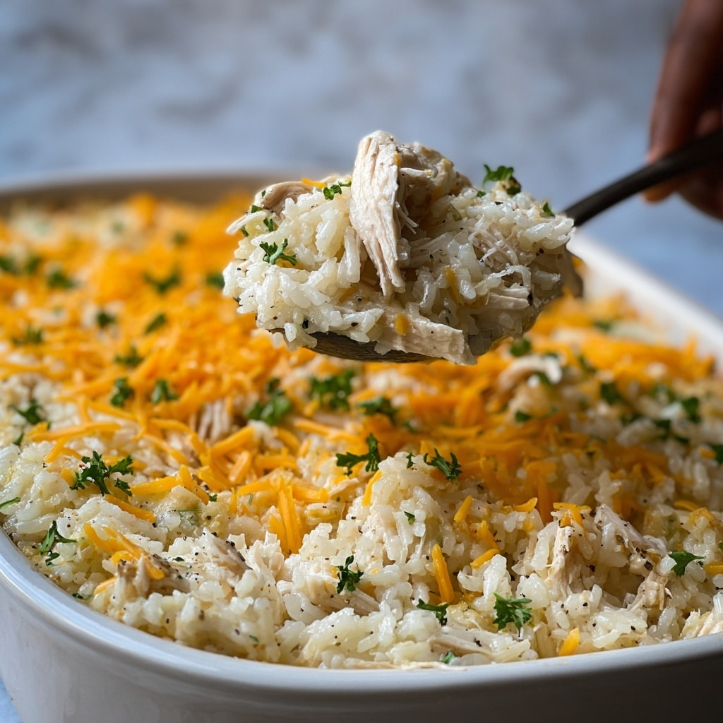 Best Ever Chicken and Rice Casserole Recipe - Recipe Image