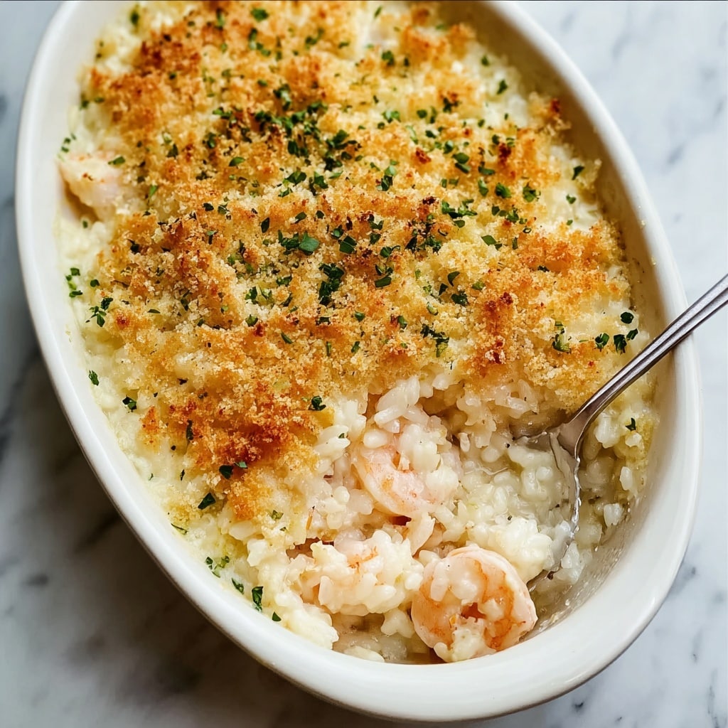Shrimp and Crab Seafood Casserole Recipe - Recipe Image
