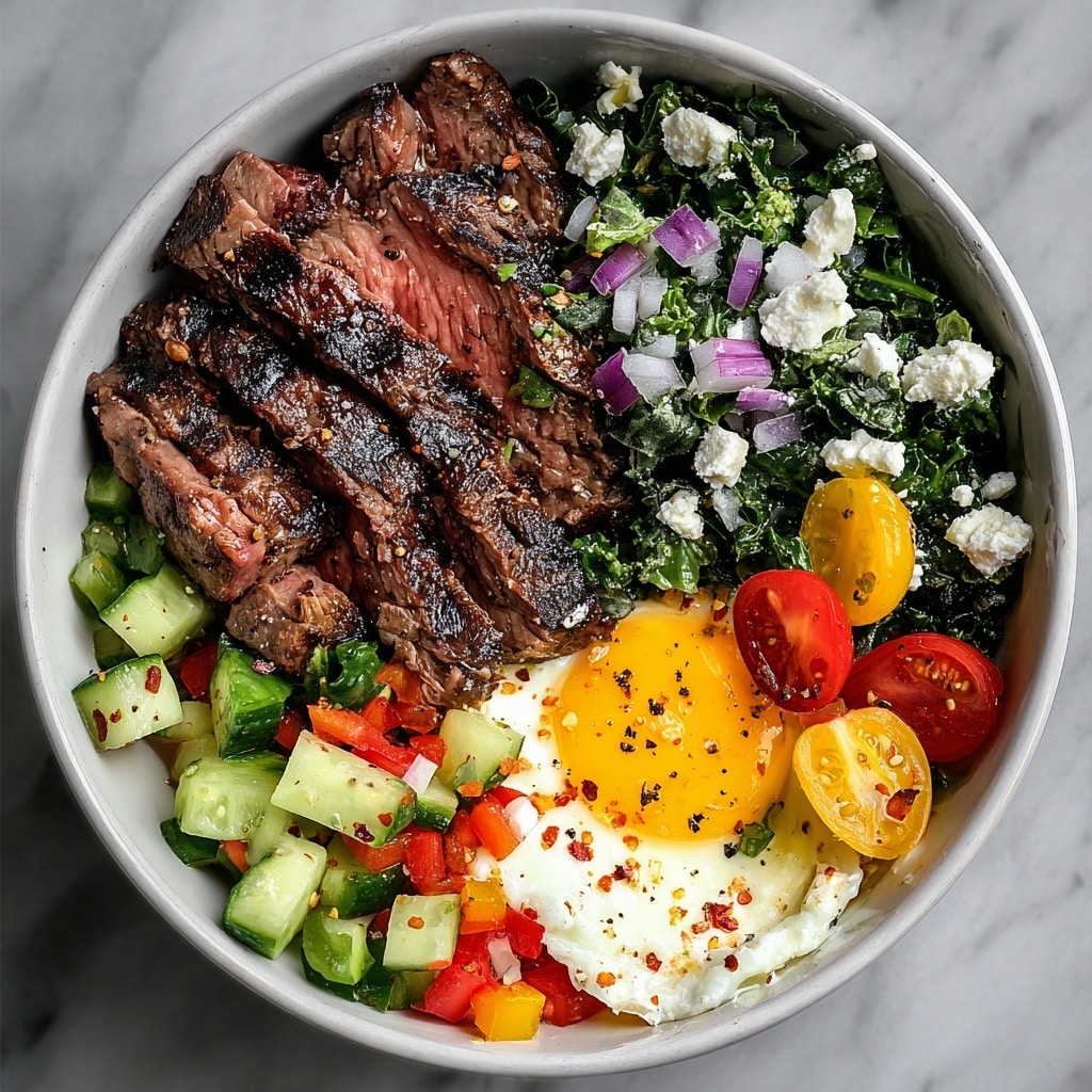 Mediterranean Steak Bowls Recipe - Recipe Image