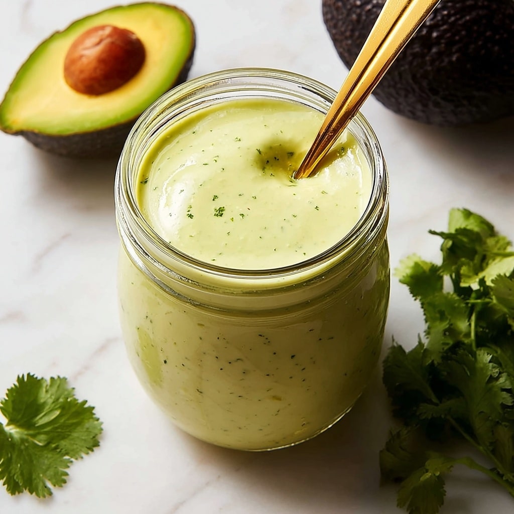 Easy Avocado Dressing Recipe - Recipe Image