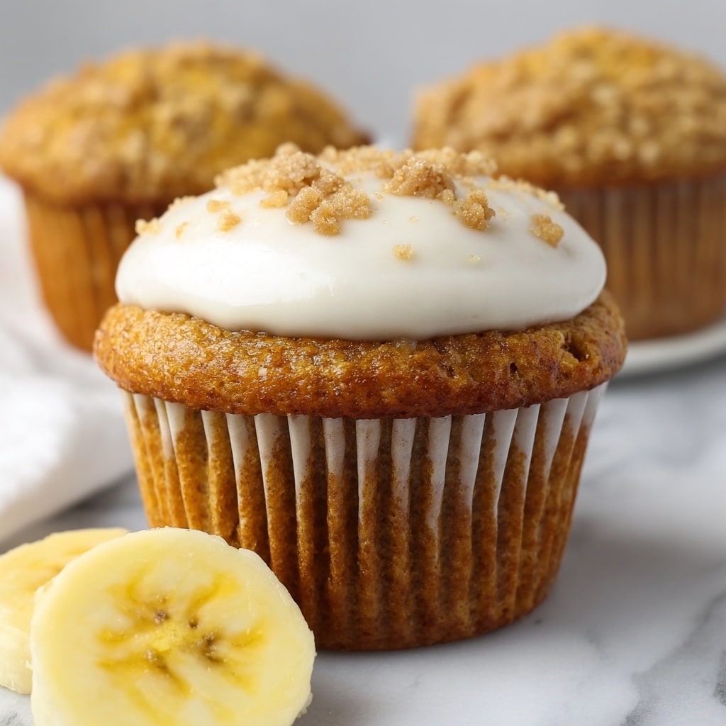 Healthy Banana Muffins with Greek Yogurt Recipe - Recipe Image