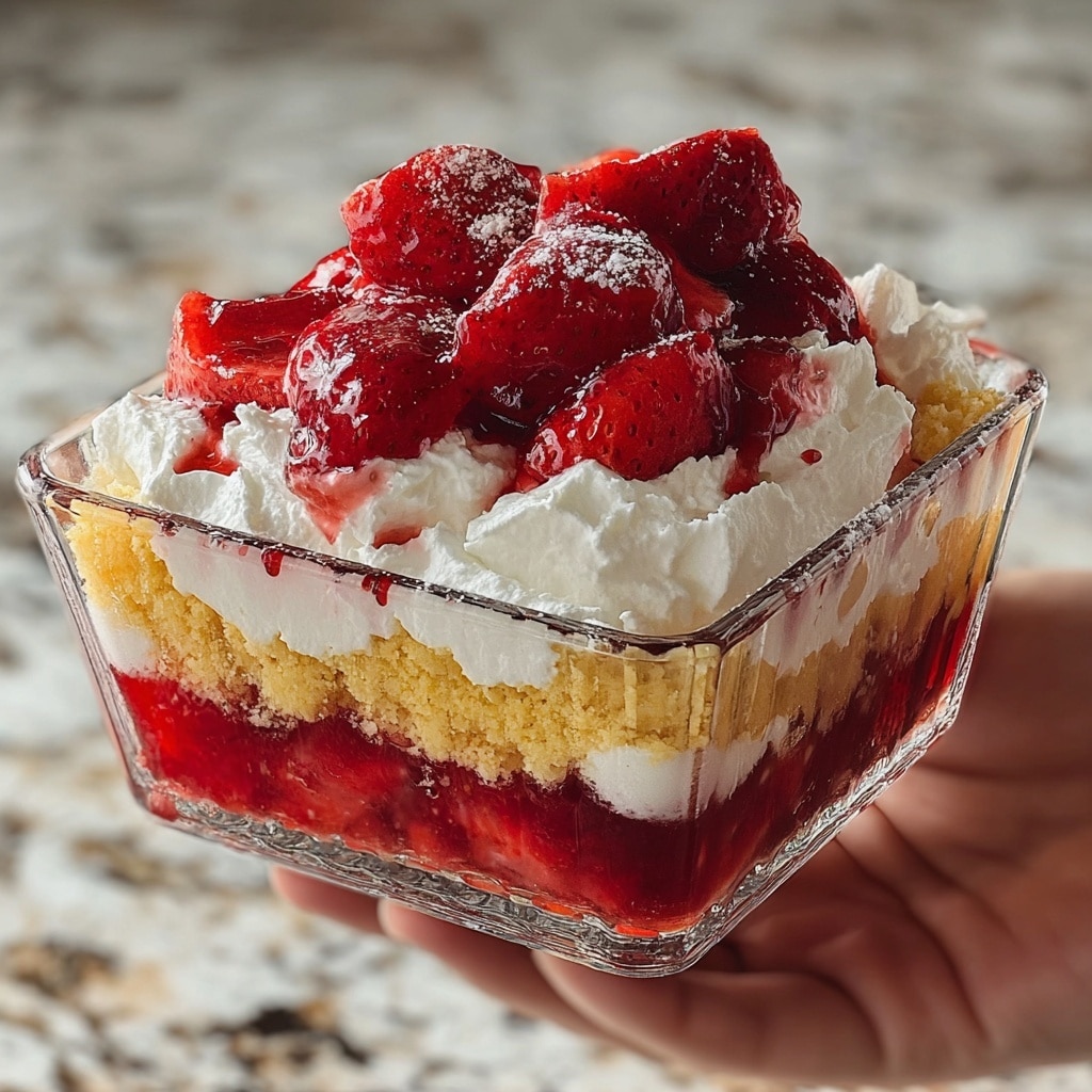 Strawberry Cheesecake Dump Cake Recipe - Recipe Image