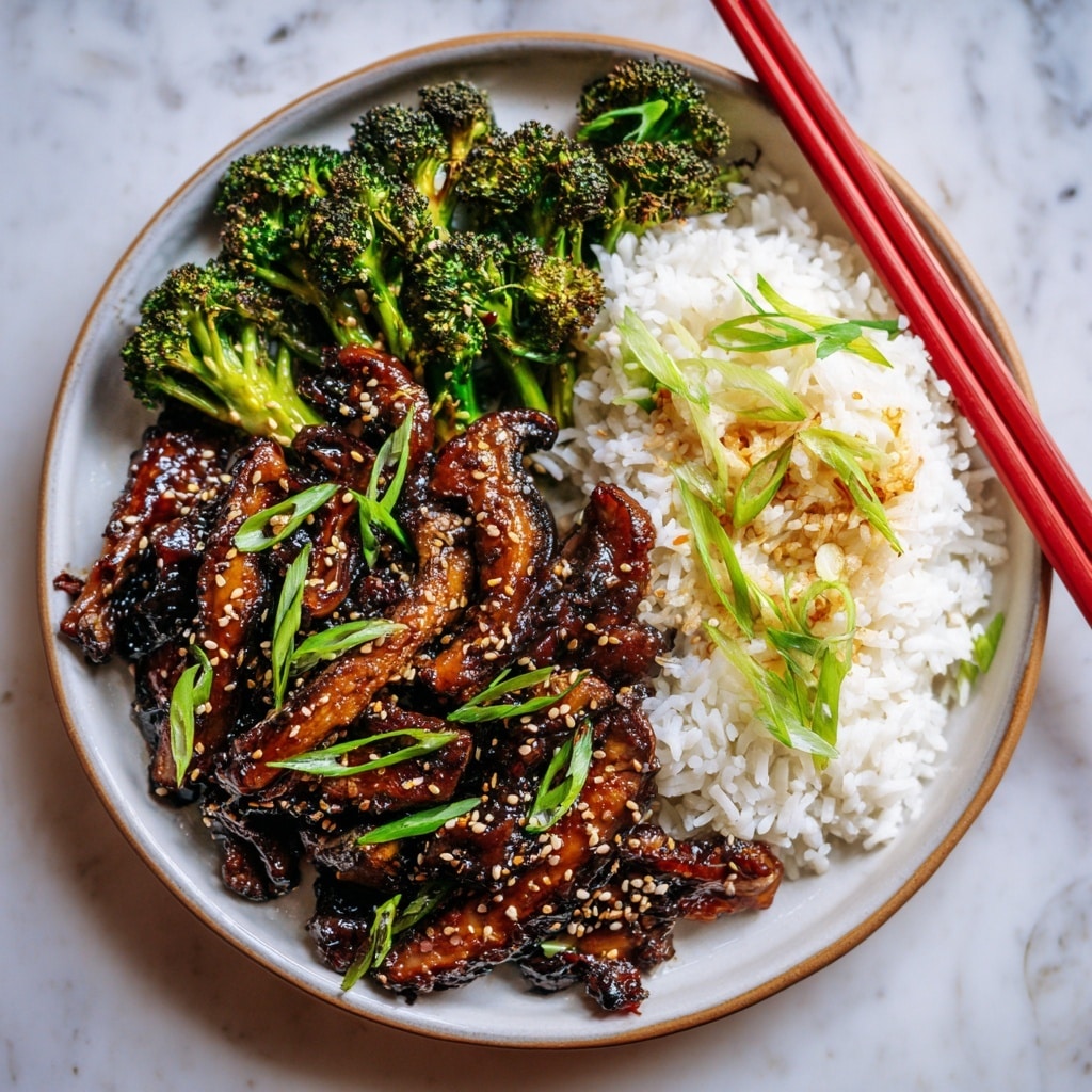 Korean BBQ Mushroom Bulgogi: Try This Irresistible Recipe! Recipe - Recipe Image