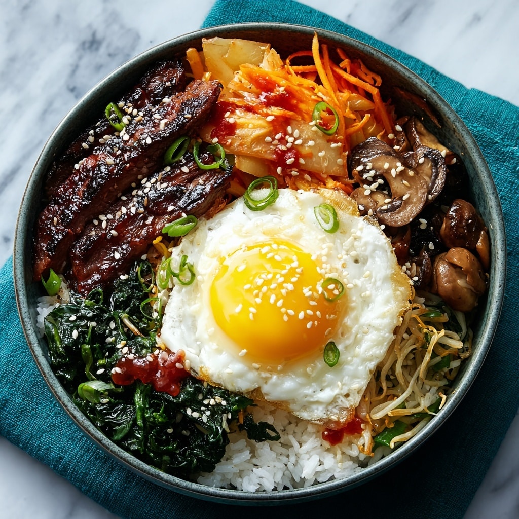 Korean Seaweed Bibimbap Bowls Recipe - Recipe Image