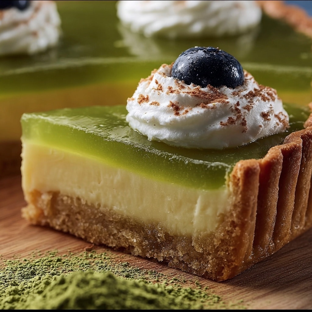 Tokyo Matcha Cheesecake Tart: Is This Dessert Perfection? Recipe - Recipe Image