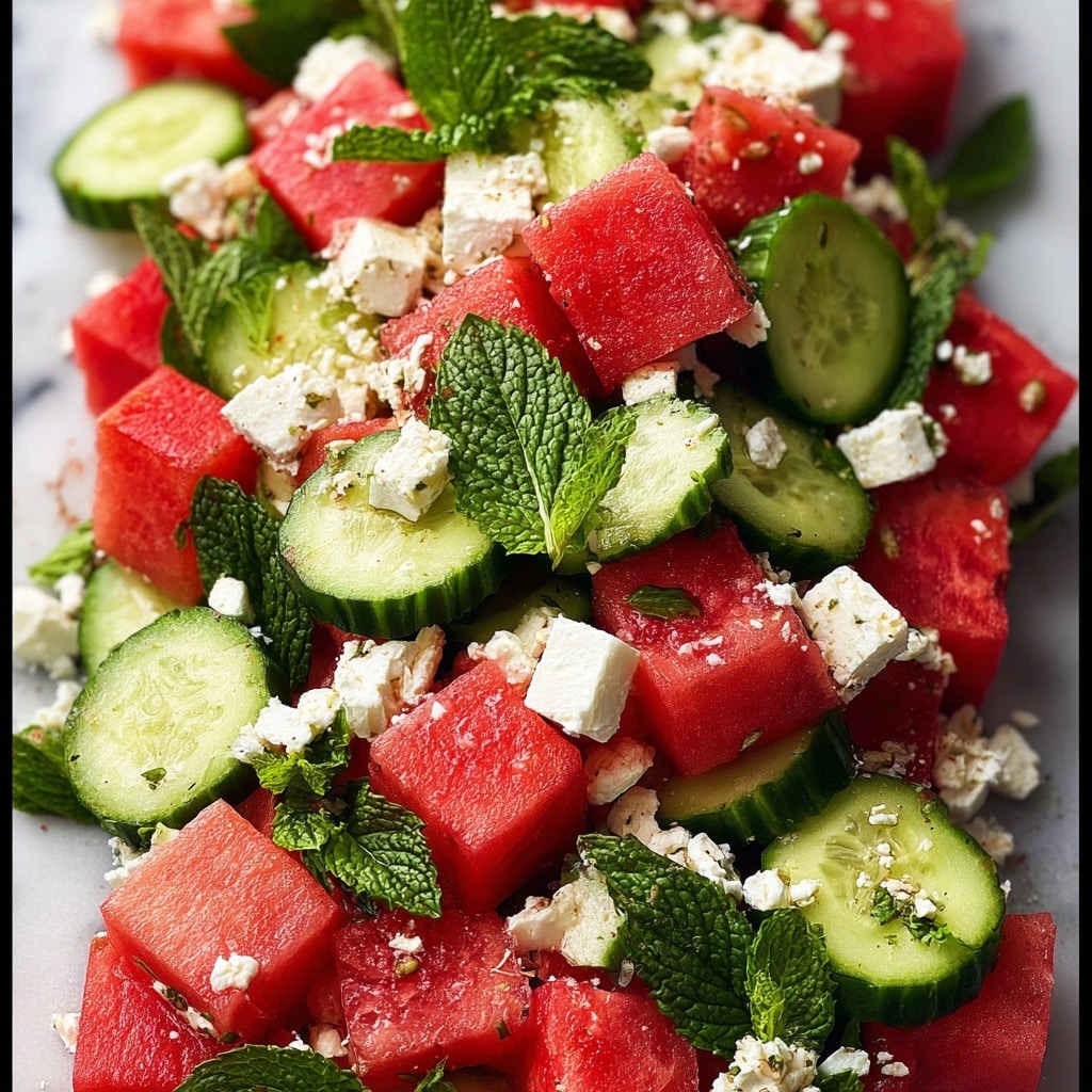 Watermelon and Feta Salad Recipe - Recipe Image