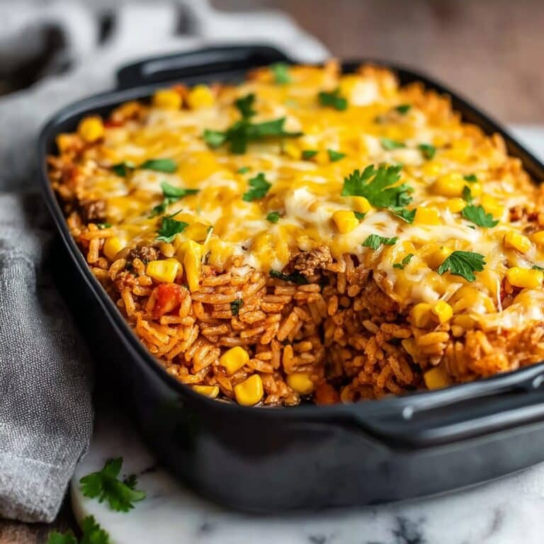 Chicken Enchilada Rice Casserole Recipe
