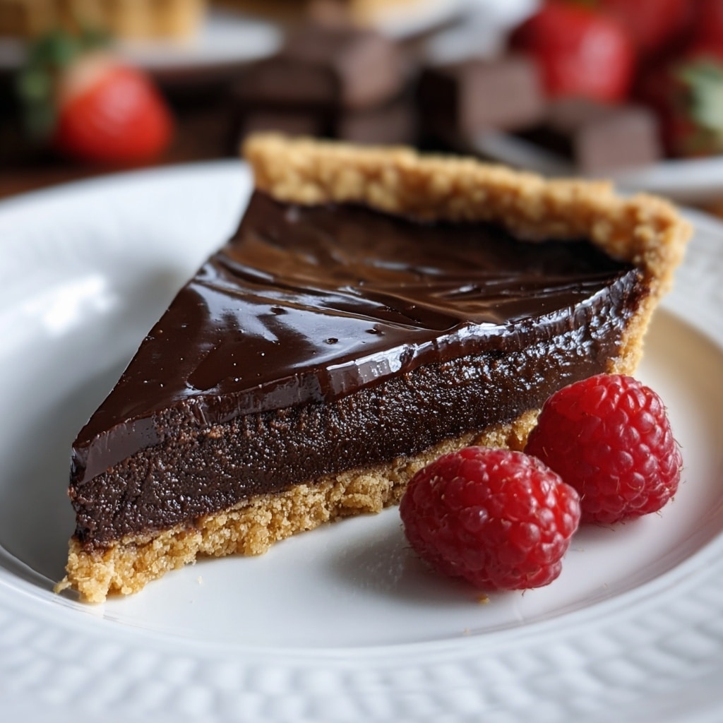 Decadent Hot Fudge Pie Recipe - Recipe Image