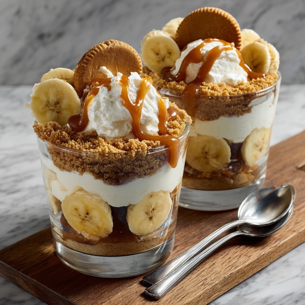 Peanut Butter Banana Cream Pie Jars Recipe - Recipe Image