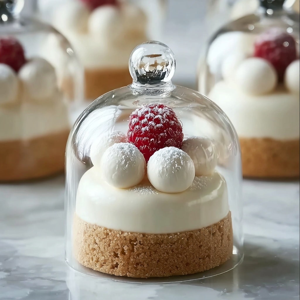 Snow Globe Cheesecake Bites: Magical Holiday Treats to Share Recipe - Recipe Image