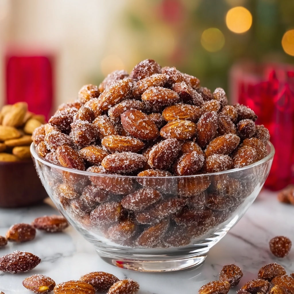 Slow Cooker Candied Nuts Recipe - Recipe Image