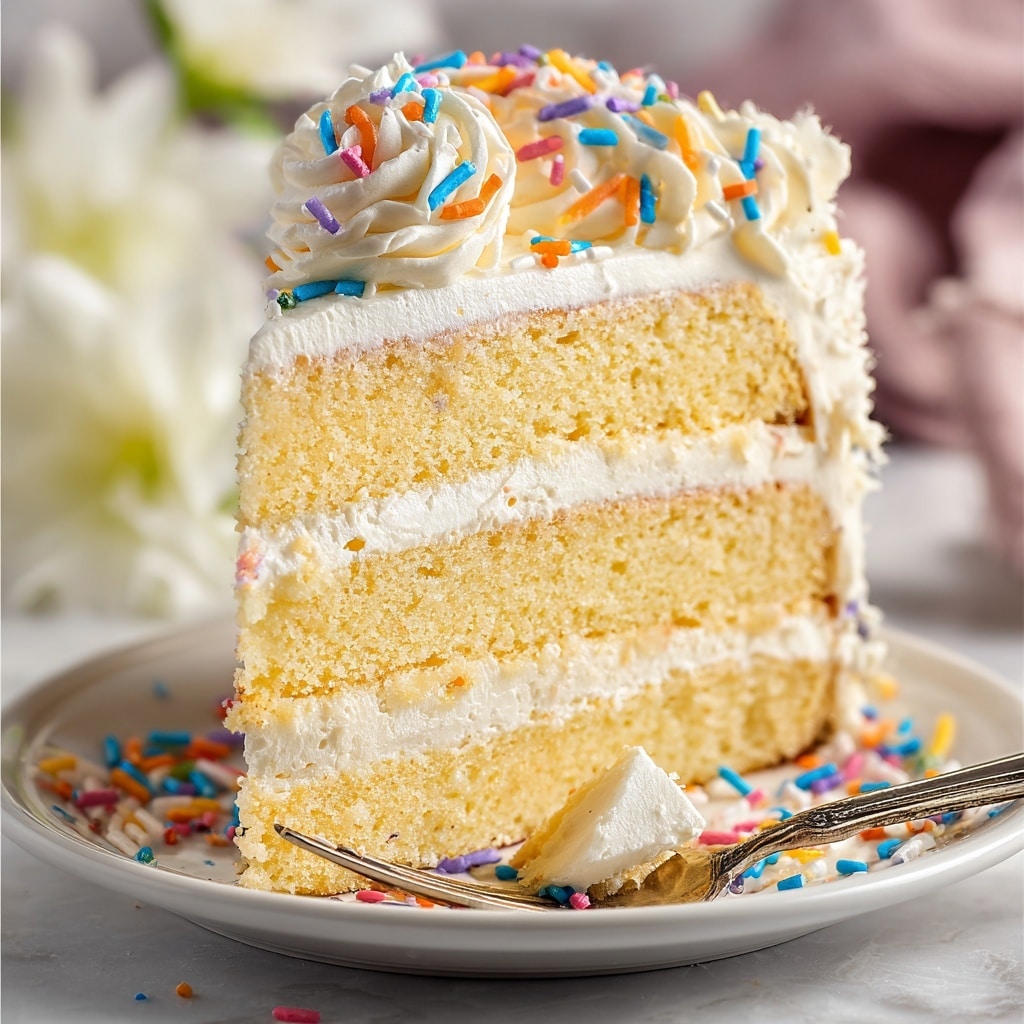 Vanilla Dream Cake Recipe - Recipe Image