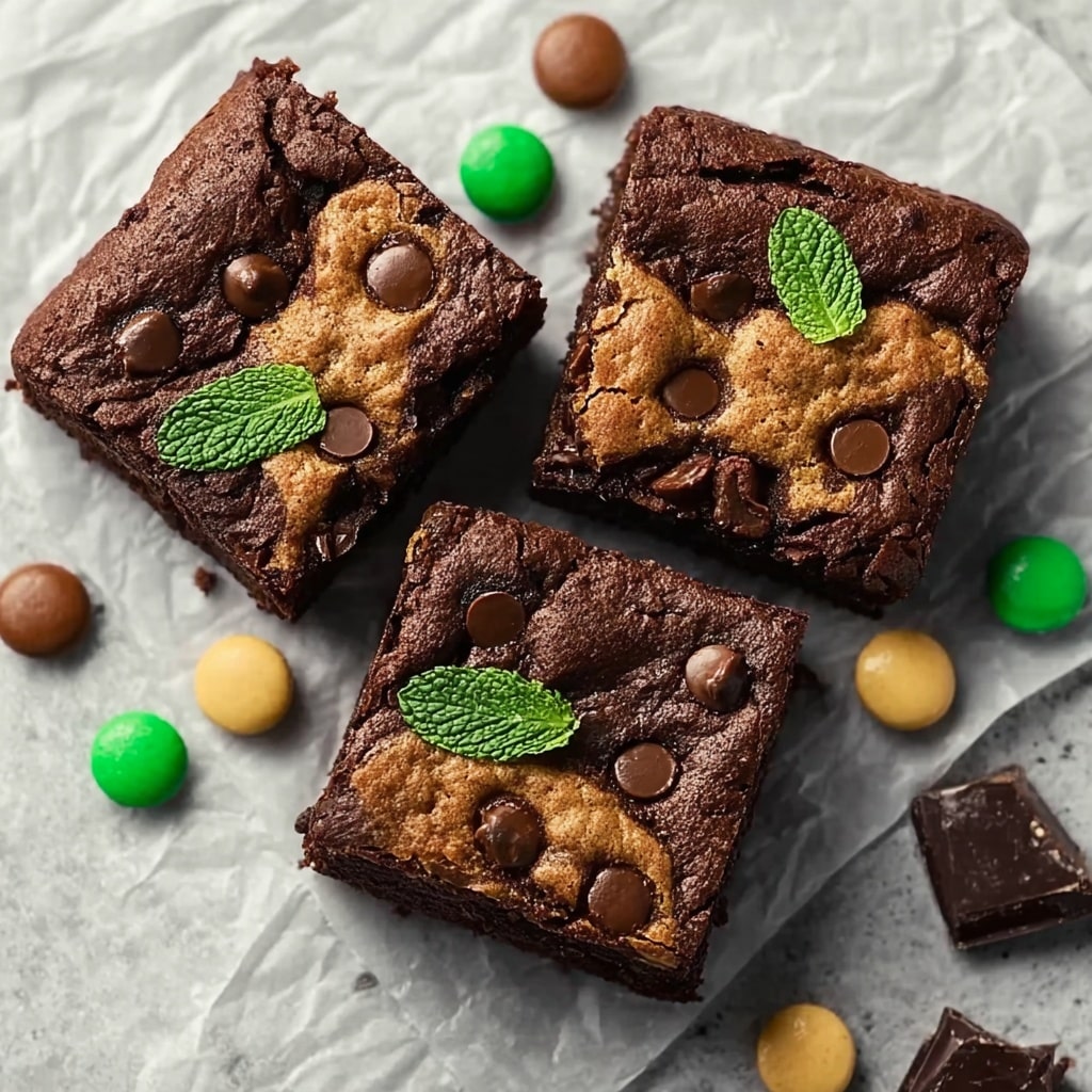 Mint Chocolate Brookies That Melt Your Heart In Every Bite Recipe - Recipe Image