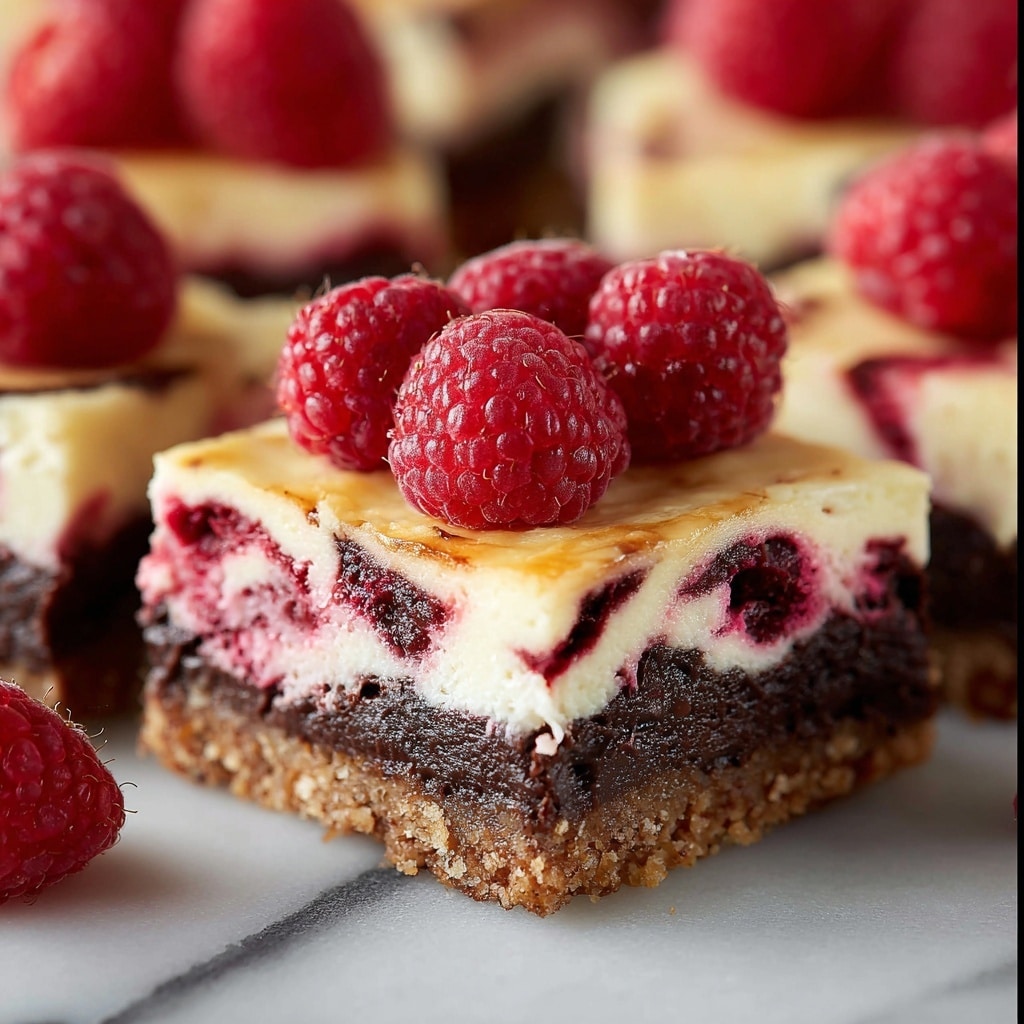 Raspberry Cheesecake Bars Recipe - Recipe Image