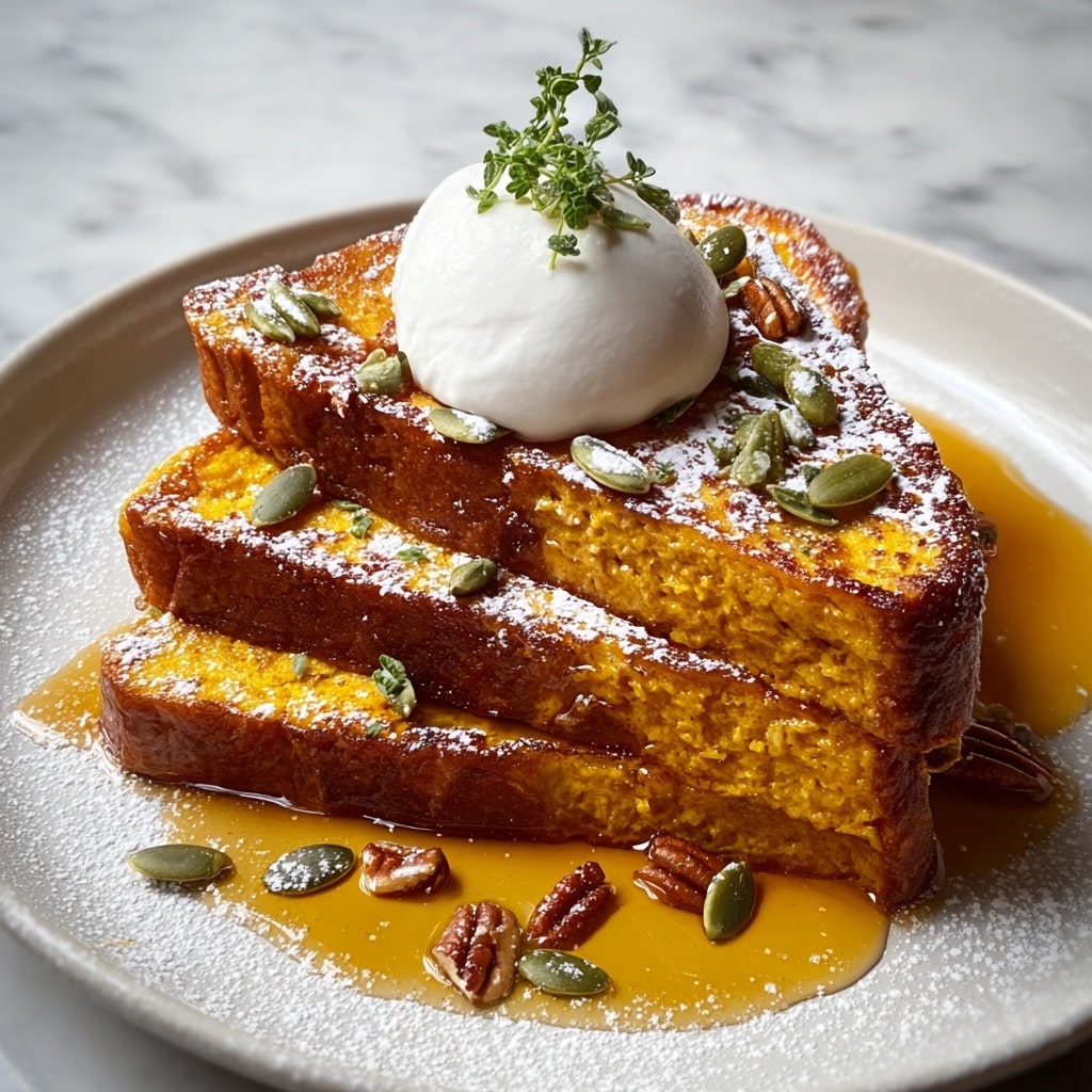 Fall Pumpkin French Toast Recipe - Recipe Image