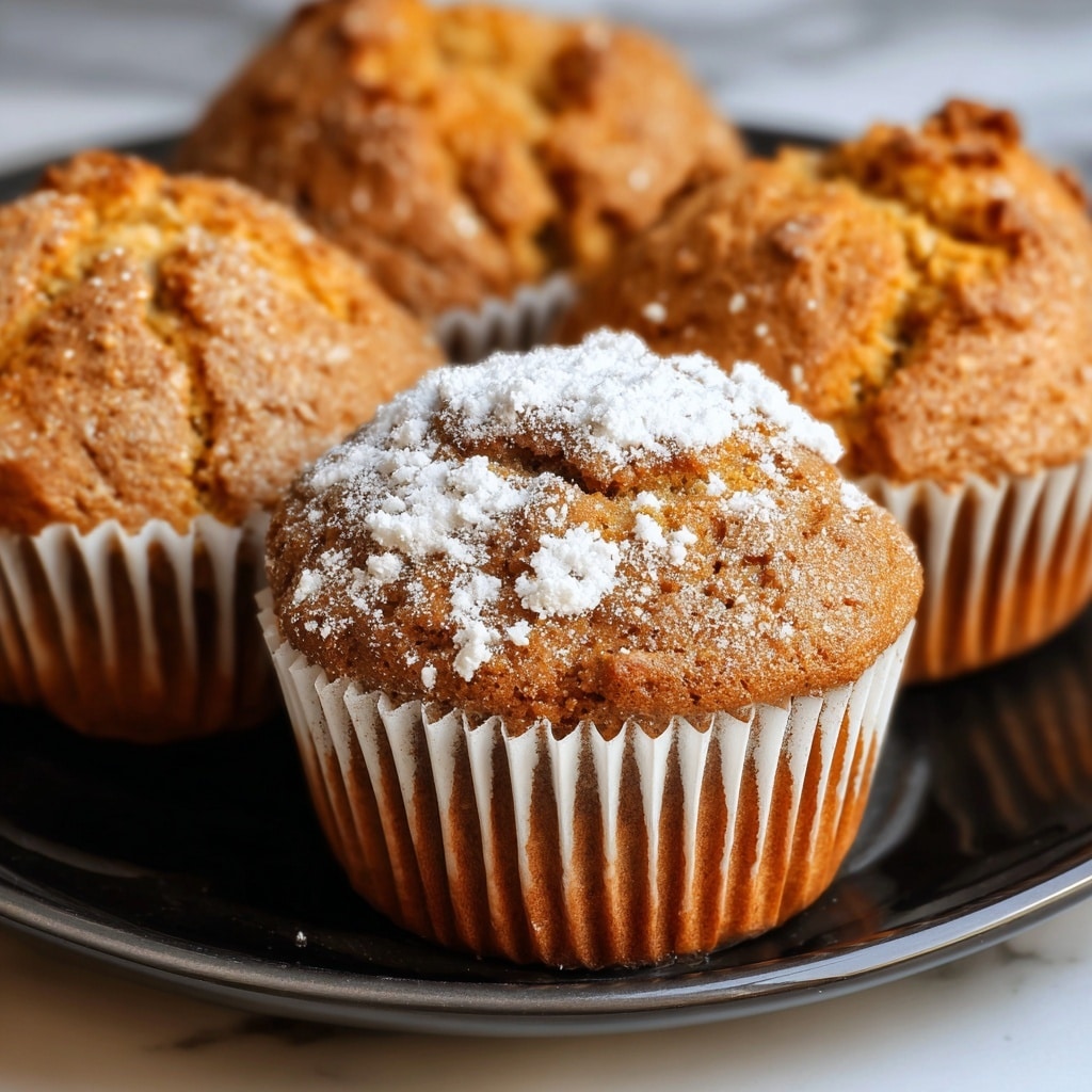 Pumpkin Oat Flour Muffins Recipe - Recipe Image