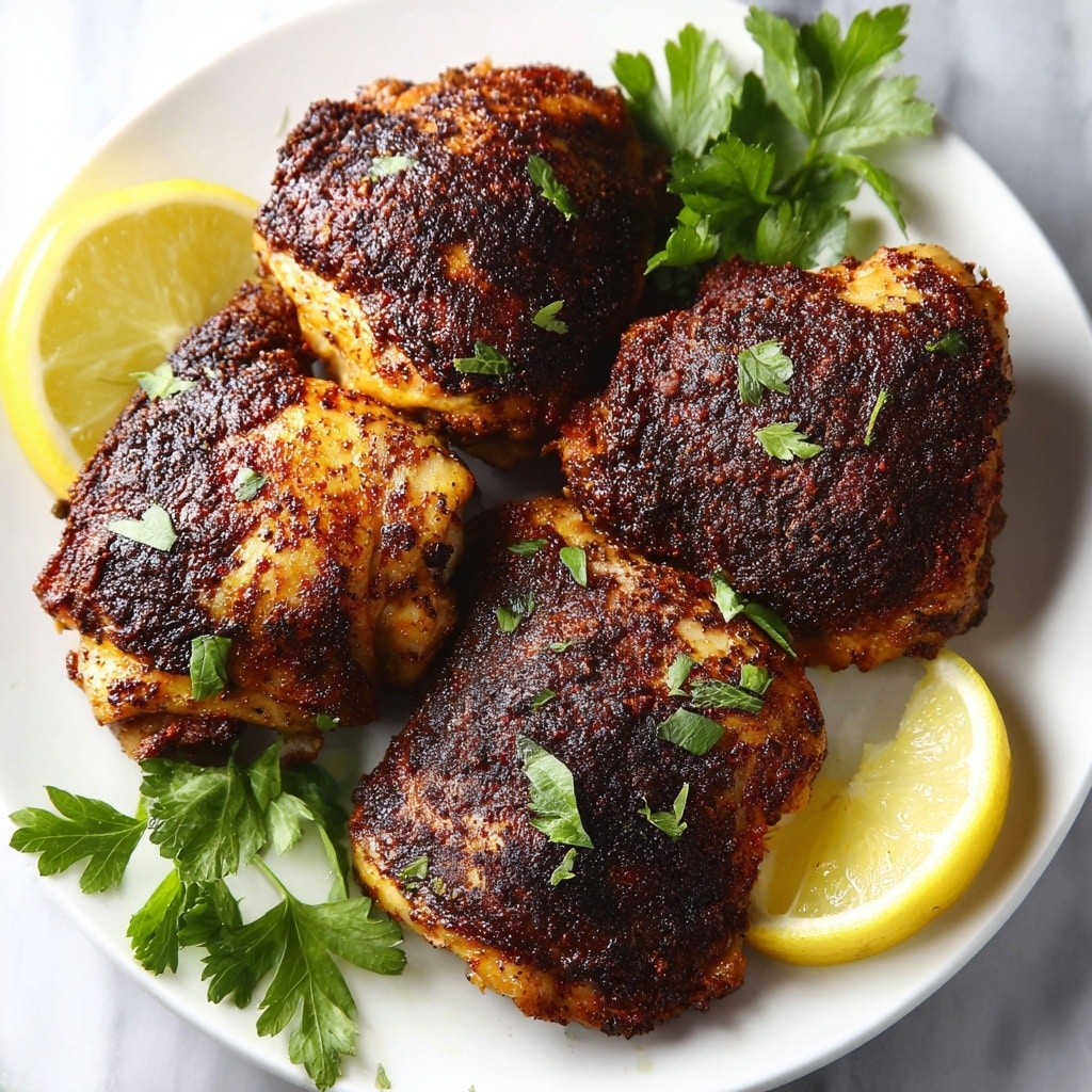 Air Fryer Chicken Thighs Recipe - Recipe Image