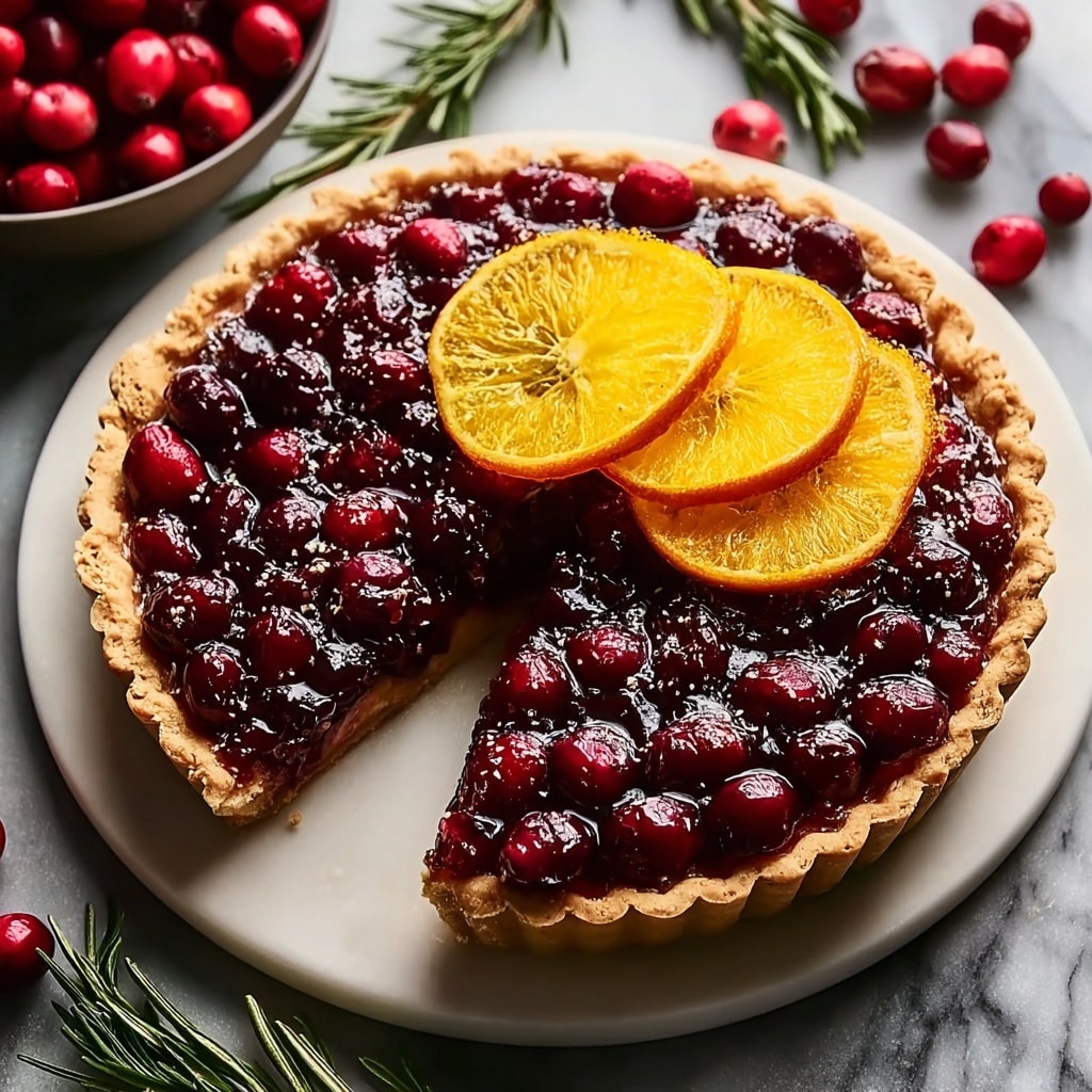 Nantucket Holiday Cranberry Pie Recipe - Recipe Image