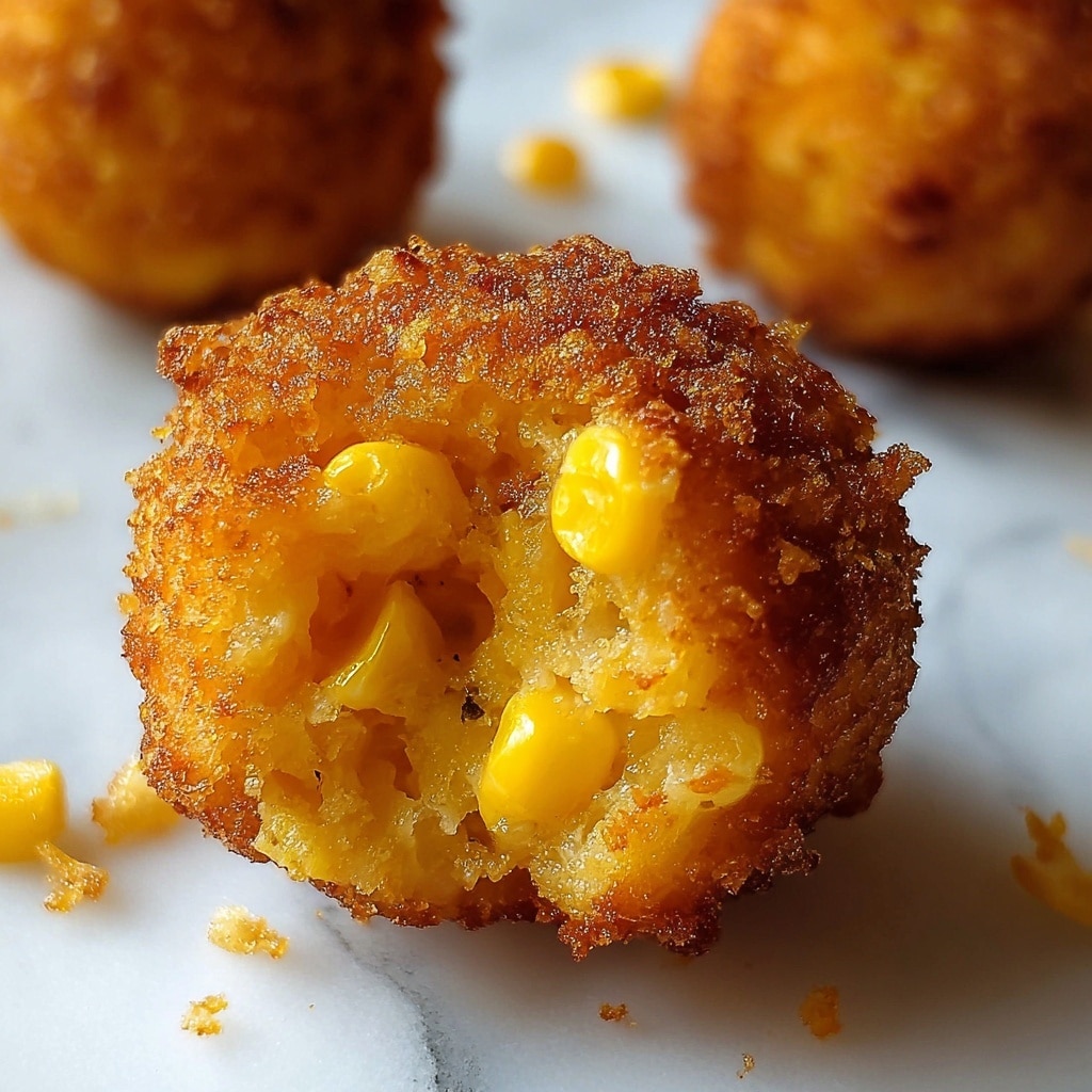 Crispy Golden Corn Nuggets Recipe - Recipe Image