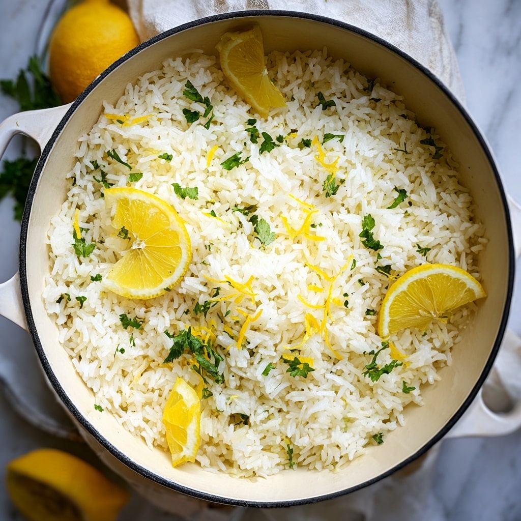Greek Lemon Rice Recipe - Recipe Image