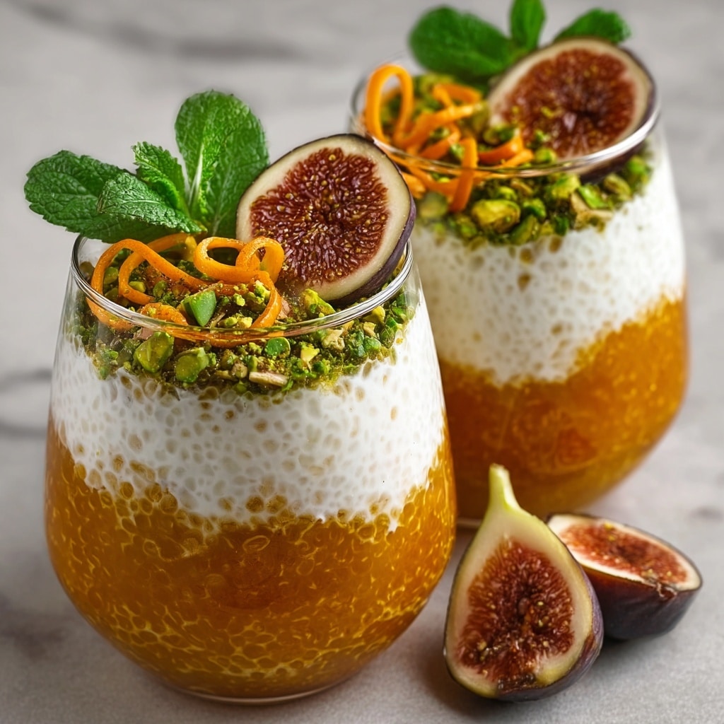 Lebanese Date & Orange Blossom Mousse Recipe - Recipe Image