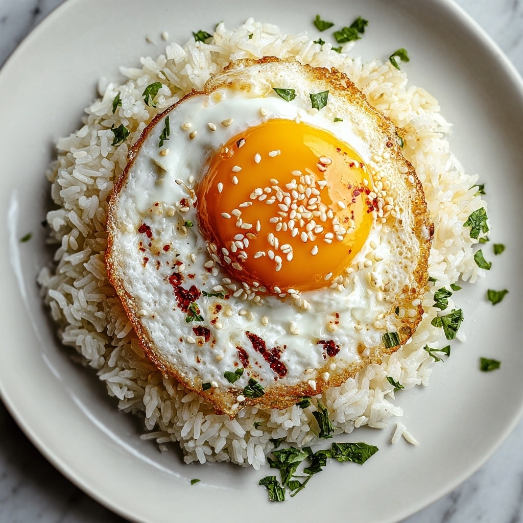 Easy Arroz Con Huevo Frito Recipe - Recipe Image