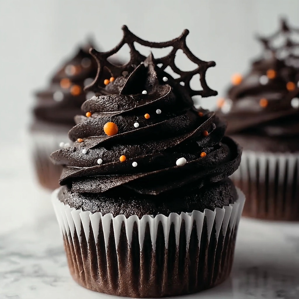 Decadent Black Velvet Cupcakes for Your Halloween Bash Recipe - Recipe Image