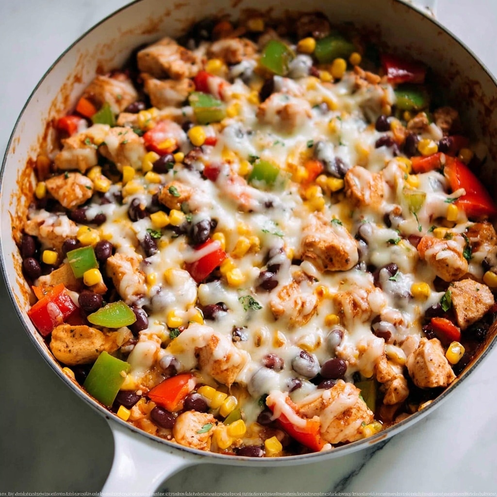 Healthy Chicken Enchilada Skillet: 5 Simple Steps to Delight Recipe - Recipe Image