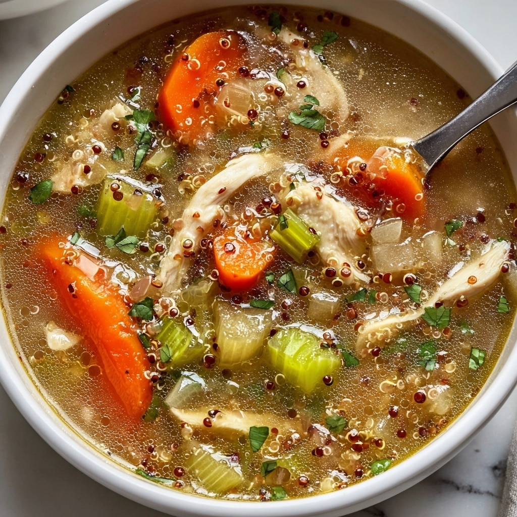 Slow Cooker Chicken & Quinoa Soup: 7 Comforting Secrets Recipe - Recipe Image