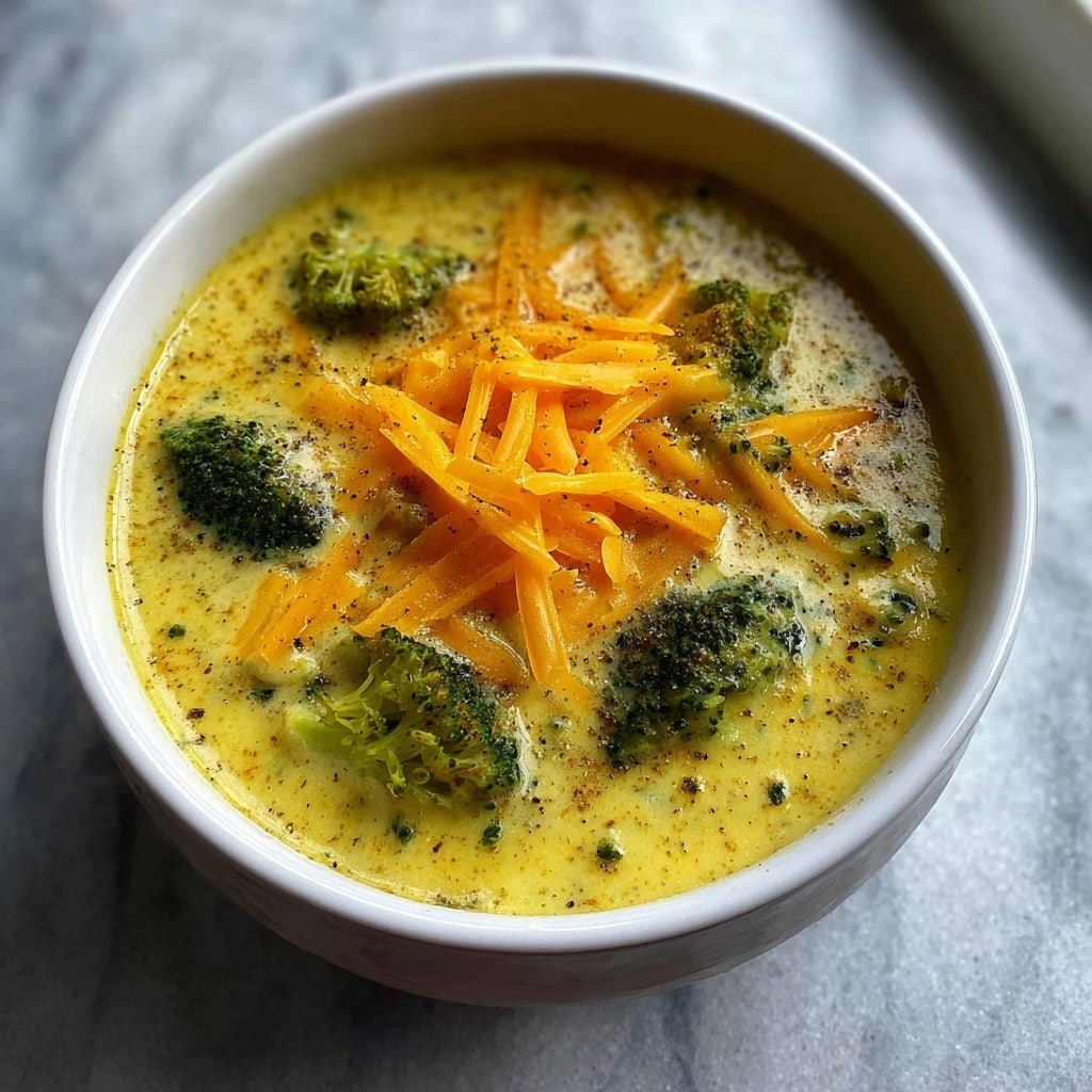 Keto Crockpot Broccoli Soup: 5-Min Comfort for Cozy Nights Recipe - Recipe Image