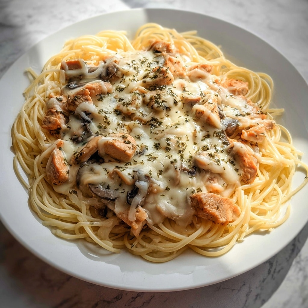 Crockpot Chicken Spaghetti: 7 Comforting Reasons to Love It Recipe - Recipe Image