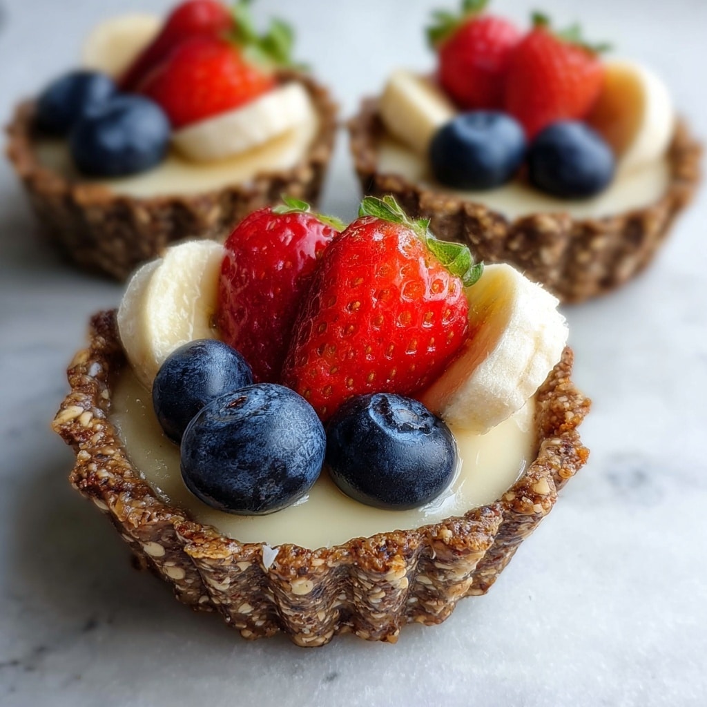Vegan Cheesecake Tarts (Gluten-Free) Recipe - Recipe Image