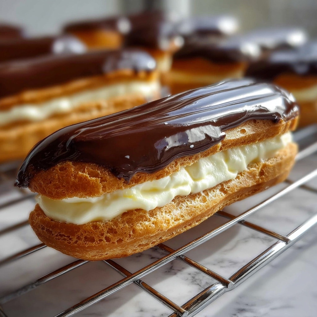 Homemade Eclairs: 7 Comforting Steps to Delight Everyone Recipe - Recipe Image