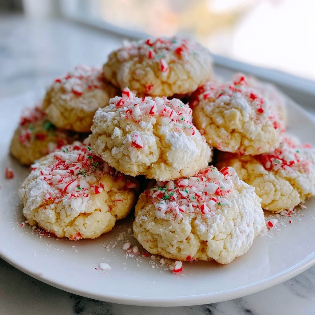 Delightful Peppermint Snowball Cookies: A Cozy Holiday Treat Recipe - Recipe Image