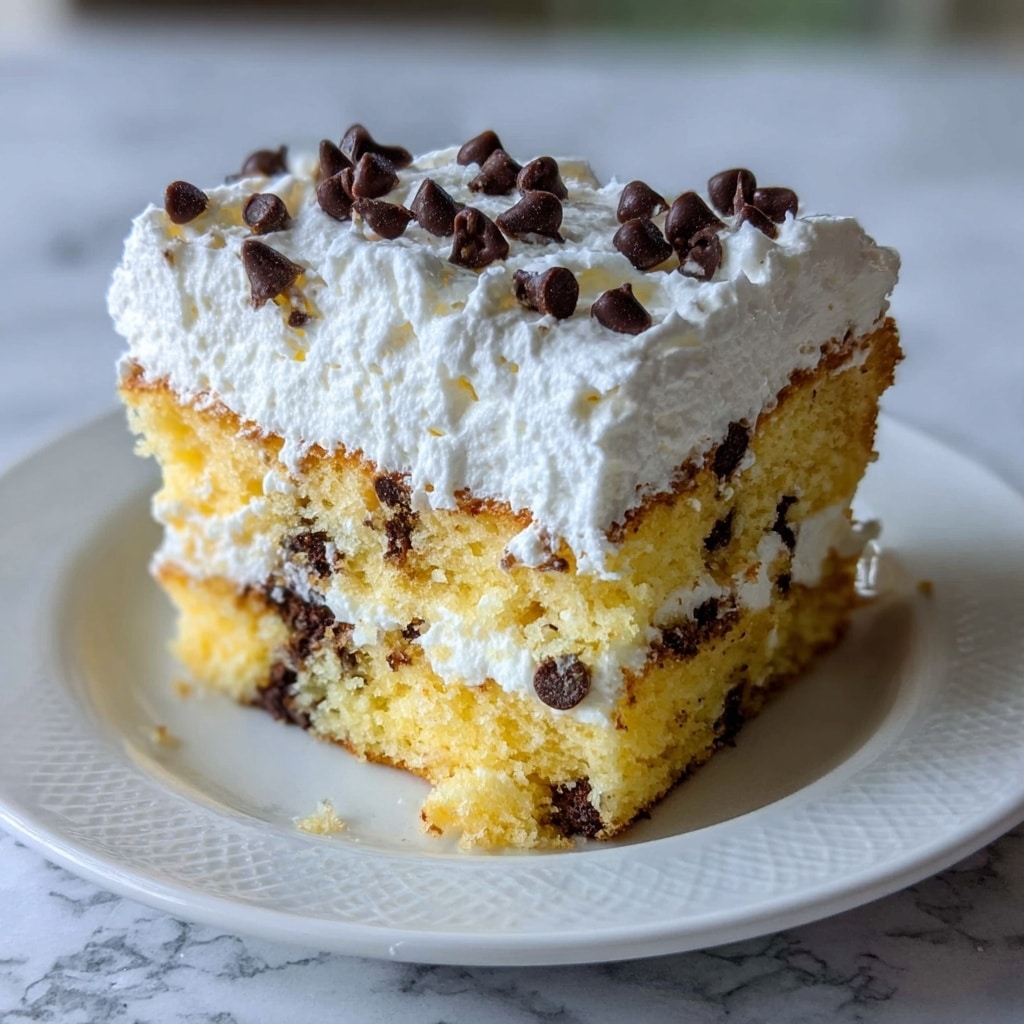 Delightful Cannoli Poke Cake: 5 Steps to Comforting Joy Recipe - Recipe Image