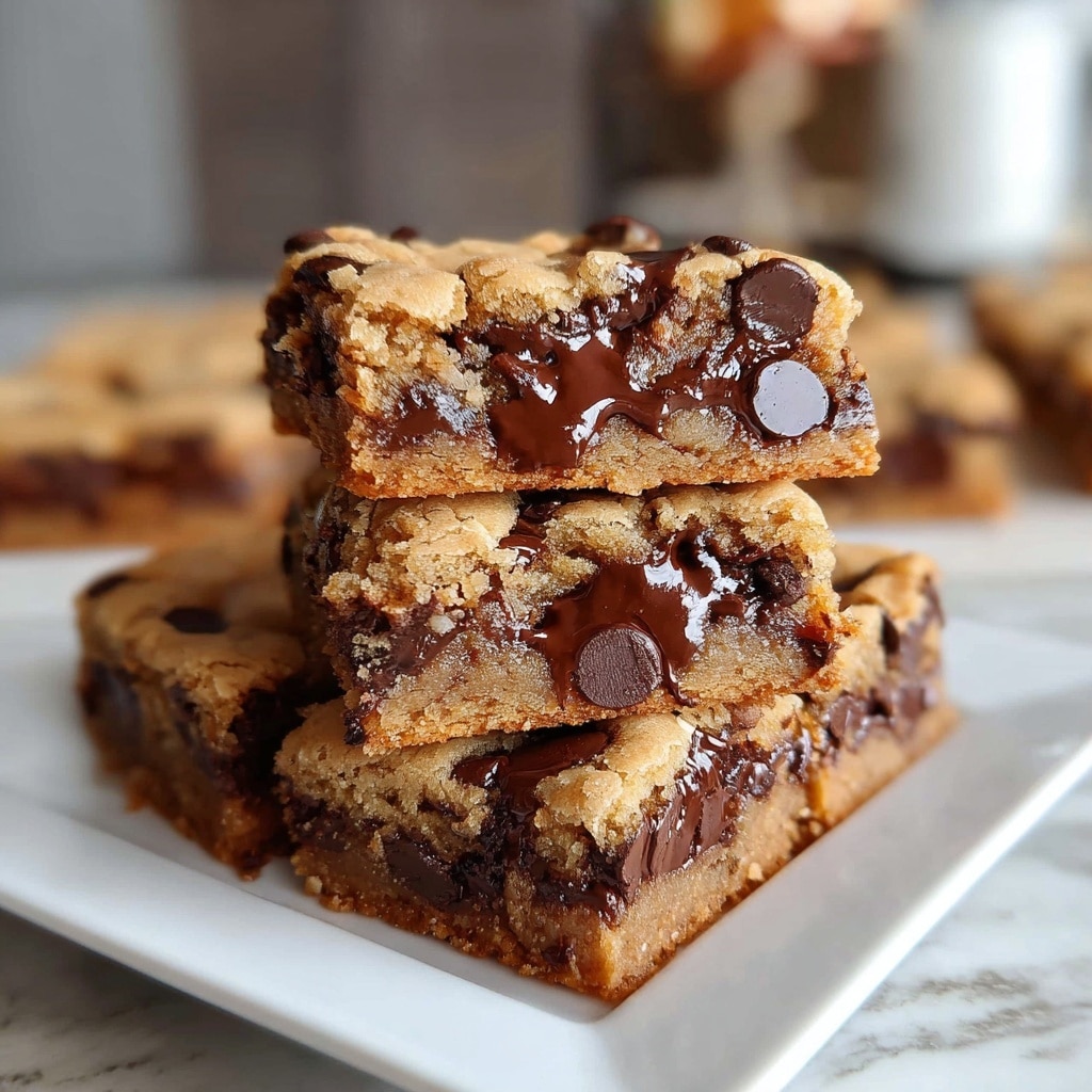 Lazy Chocolate Chip Cookie Bars Recipe - Recipe Image
