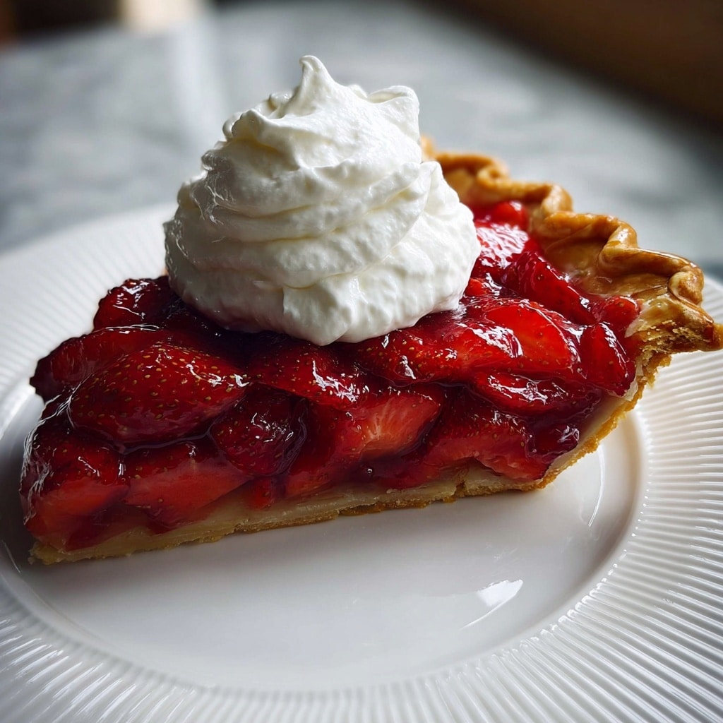 Fresh Strawberry Pie: 7 Simple Steps for Heartfelt Joy Recipe - Recipe Image